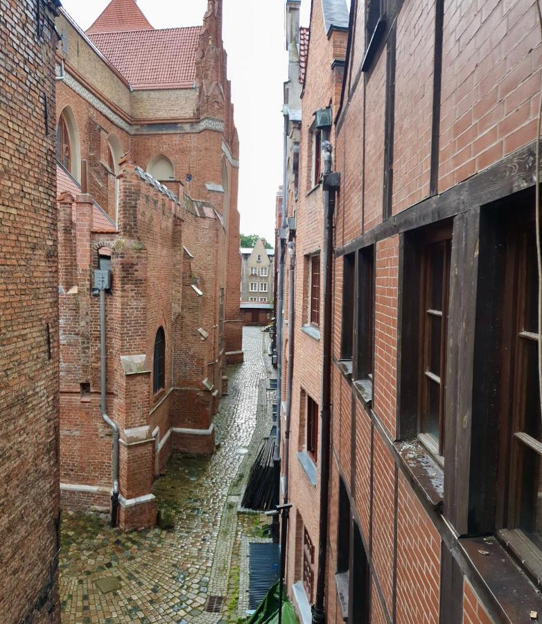 Ferienwohnung Apartament Warzywnicza Old Town Danzig Exterior foto