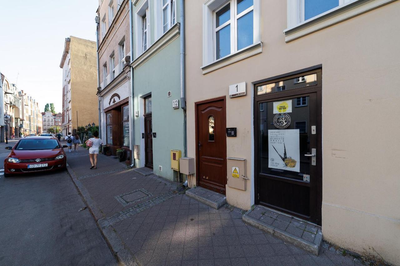 Ferienwohnung Apartament Warzywnicza Old Town Danzig Exterior foto